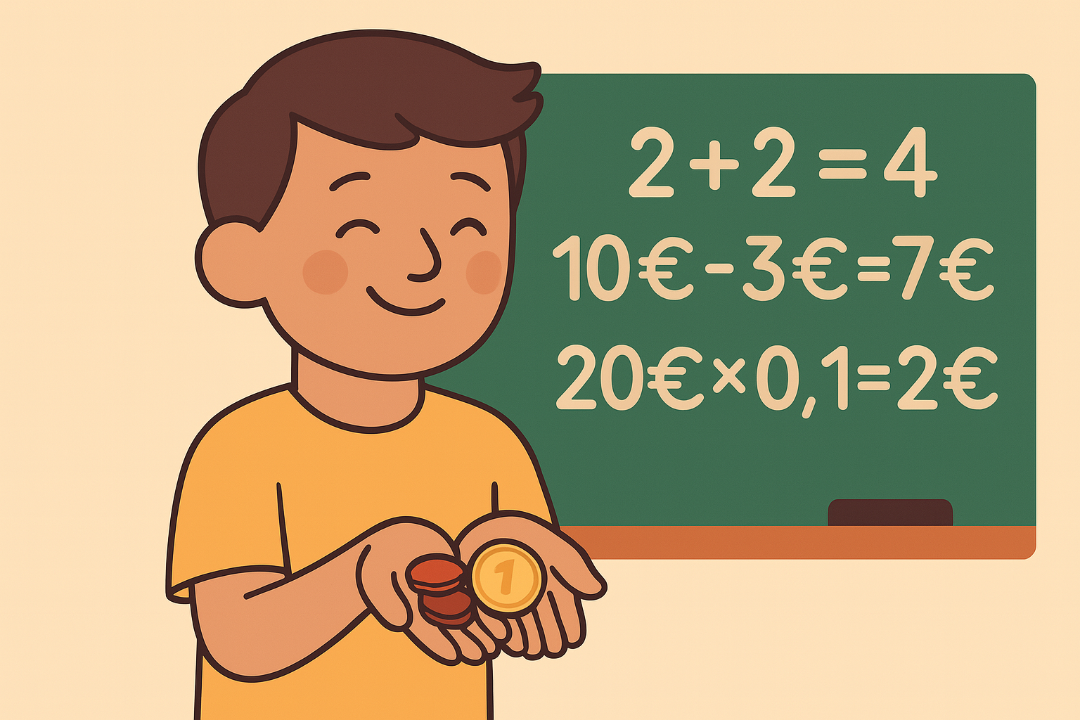 Comment transformer l’argent de poche en cours de maths pratique