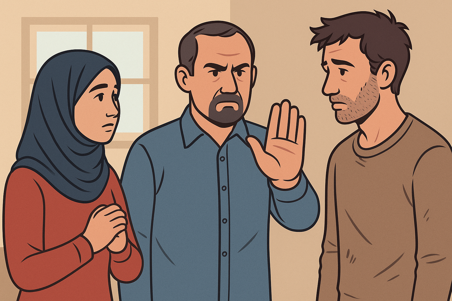 Refuser le mariage à un homme pauvre - image mise en avant